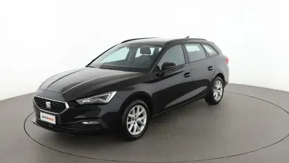 Usata Seat Leon Business 110 CV (80 kW) 2022 Nero Station wagon