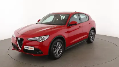 Usata Alfa Romeo Stelvio Super 180 CV (132 kW) 2017 Rosso SUV