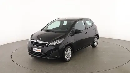 Usata Peugeot 108 Active 70 CV (51 kW) 2015 Nero Utilitaria