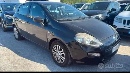 Usata Fiat Punto Lounge 75 CV (55 kW) 2014 Nero Utilitaria