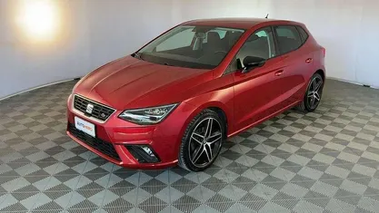 Usata Seat Ibiza FR 95 CV (69 kW) 2017 Rosso Berlina