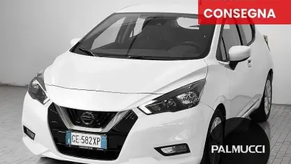Usata Nissan Micra Acenta 71 CV (52 kW) 2021 Bianco Utilitaria