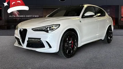 Bianco Usata 2021 Alfa Romeo Stelvio Quadrifoglio SUV | 41.250 € (Ottimo prezzo)