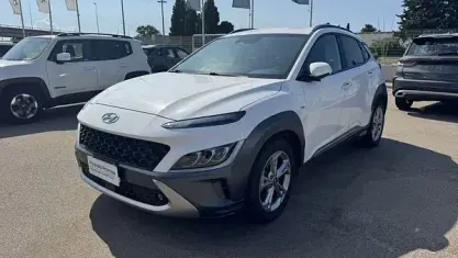 Usata Hyundai Kona 136 CV (100 kW) 2021 Bianco SUV