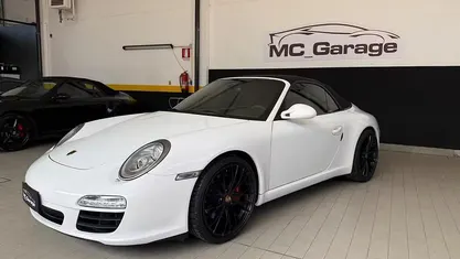 Usata Porsche 911 Carrera S Cabriolet 385 CV (283 kW) 2009 Bianco Cabrio