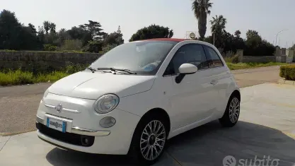 Usata Fiat 500C Rock 95 CV (69 kW) 2012 Bianco Cabrio