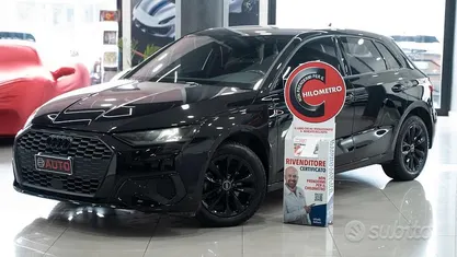 Usata Audi A3 Black Edition 150 CV (110 kW) 2021 Nero Berlina