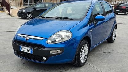 Usata Fiat Punto Evo S 75 CV (55 kW) 2011 Blu Utilitaria