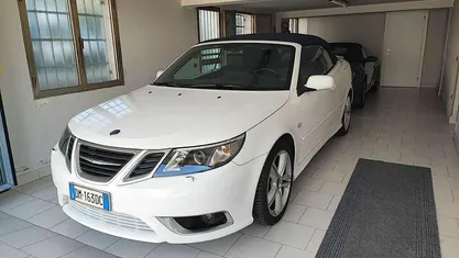 Usata Saab 9-3 Cabriolet Aero 180 CV (132 kW) 2008 Bianco Cabrio