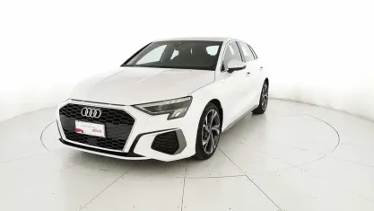 Usata Audi A3 S-Line 116 CV (85 kW) 2023 Bianco ibis Berlina
