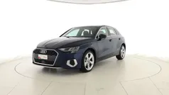 Blu navarra metallizzato Usata 2024 Audi A3 Sportback Advanced Tre volumi | 30.500 € (Ottimo prezzo)