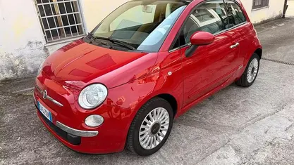 Occasion Fiat 500 Lounge 69 ch (50 kW) 2010 Rouge Berline