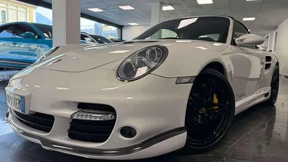 Bianco Usata 2008 Porsche 911 Turbo Cabriolet Cabrio | 230.000 €