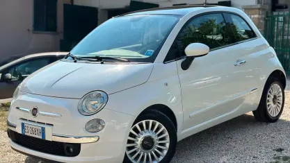 Usata Fiat 500 Lounge 69 CV (50 kW) 2014 Bianco Berlina