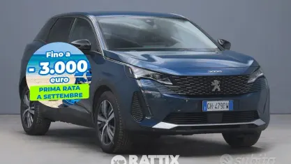 Usata Peugeot 3008 Allure 131 CV (96 kW) 2021 Blue celebes SUV