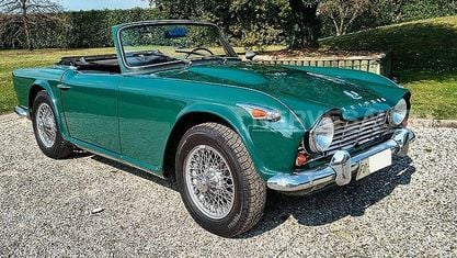 Usata Triumph TR4 100 CV (73 kW) 1960 Verde Cabrio