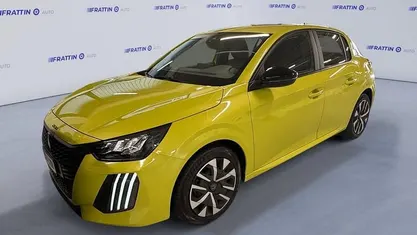Usata Peugeot 208 Style 75 CV (55 kW) 2024 Giallo Utilitaria