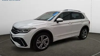 Gebraucht VW Tiguan R-line 245 PS (180 kW) 2022 Weiß SUV