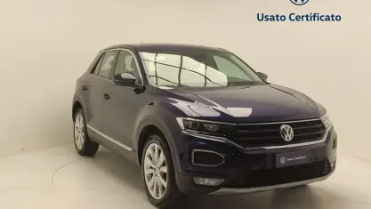 Usata VW T-Roc Advance 115 CV (84 kW) 2020 Atlantic blue SUV