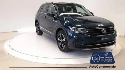Usata VW Tiguan Elegance 150 CV (110 kW) 2022 Blu SUV