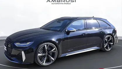 Usata Audi RS6 600 CV (441 kW) 2022 Bianco Station wagon