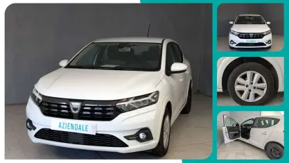 Usata Dacia Sandero Comfort 91 CV (66 kW) 2022 Bianco Berlina