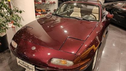 Usata Mazda MX5 90 CV (66 kW) 1997 Rosso Cabrio