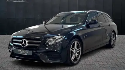 Usata Mercedes E220 Premium Plus 194 CV (142 kW) 2019 Nero metallizzato Station wagon