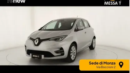 Usata Renault Zoe Zen 80 kW (109 CV) 2020 Argento Utilitaria