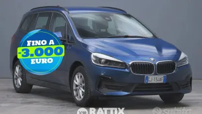 Usata BMW 216 Gran Tourer 116 CV (85 kW) 2022 Blu Monovolume