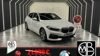 Käytetty BMW 116 Sport Line 116 HP (85 kW) 2021 Valkoinen Viistoperä