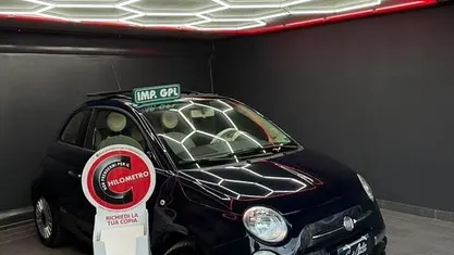 Blu Usata 2011 Fiat 500 Lounge Tre volumi | 5499 € (Buon prezzo)