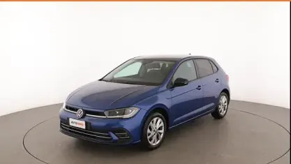Usata VW Polo Style 95 CV (69 kW) 2022 Blu Utilitaria