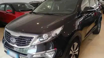 Usata Kia Sportage Active 116 CV (85 kW) 2012 Nero SUV