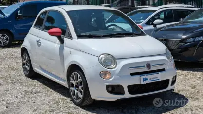Usata Fiat 500 69 CV (50 kW) 2014 Bianco Utilitaria