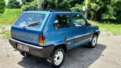 Usata Fiat Panda 4x4 50 CV (36 kW) 1991 Bluazzurro Utilitaria