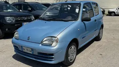 Usata Fiat Seicento 54 CV (39 kW) 2001 Blu Utilitaria