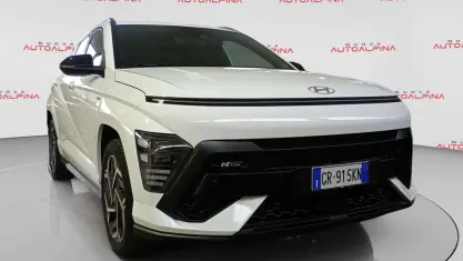 Usata Hyundai Kona N Line 105 CV (77 kW) 2024 Bianco SUV
