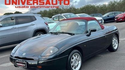 Usata Fiat Barchetta 131 CV (96 kW) 2002 Nero Cabrio