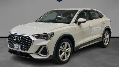 Käytetty Audi Q3 Sportback S-Line 150 HP (110 kW) 2022 Valkoinen Katumaasturi