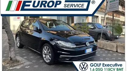 Usata VW Golf VII Executive 115 CV (84 kW) 2019 Nero Berlina