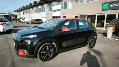 Usata Citroën C3 PureTech 82 CV (60 kW) 2017 Nero Berlina