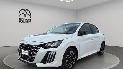 Ny Peugeot 208 Allure 145 HK (106 kW) 2025 Vit Halvkombi