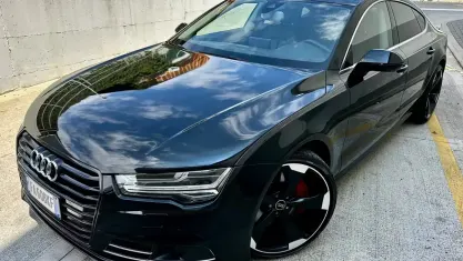 Usata Audi A7 S-Line 320 CV (235 kW) 2016 Nero Utilitaria