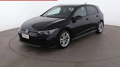 Usata VW Golf VIII R-line 131 CV (96 kW) 2022 Nero Berlina
