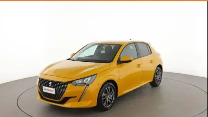 Usata Peugeot 208 Active 75 CV (55 kW) 2021 Giallo Utilitaria