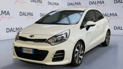 Usata Kia Rio 90 CV (66 kW) 2017 Bianco Utilitaria