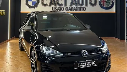 Usata VW Golf VII GTD 184 CV (135 kW) 2017 Nero Berlina