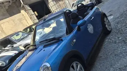 Usata Mini Cooper S Cabriolet 170 CV (125 kW) 2007 Blu Cabrio
