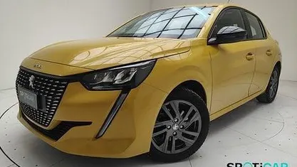 Usata Peugeot 208 Active 101 CV (74 kW) 2022 Giallo Utilitaria